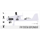 Volantex RC Ranger EX Long Range FPV / UAV platform Unibody big weight carrier 757-3 PNP